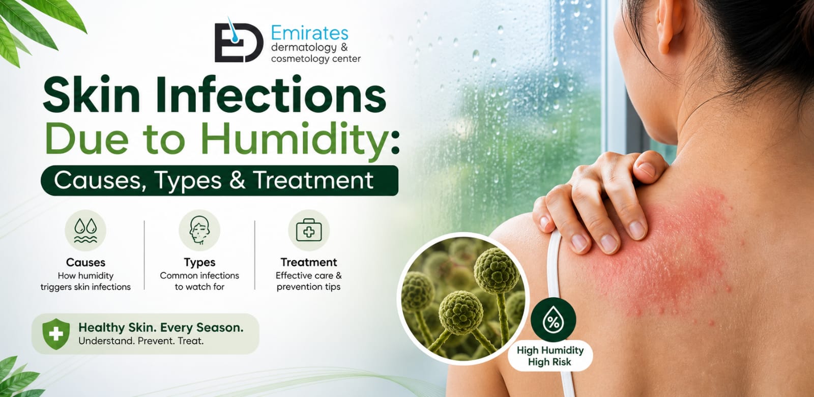 Skin Infections Due to Humidity: Causes, Types & Treatment